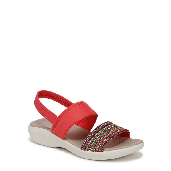 BZees For Lifestride Womens Cali Sandal - Medium & Wide Width