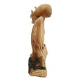 thumbnail image 2 of Jurassic Dinosaur 3 Horns Triceratops Mother and Baby Faux Wood Cutout Figurine, 2 of 6