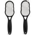 thumbnail image 1 of 4 Pcs Foot Files with Skin Catcher, Stainless Steel Foot Rasp Callus Remover Pedicure Feet Grater Foot Scrubber Dead Skin Remover for Feet, 1 of 5