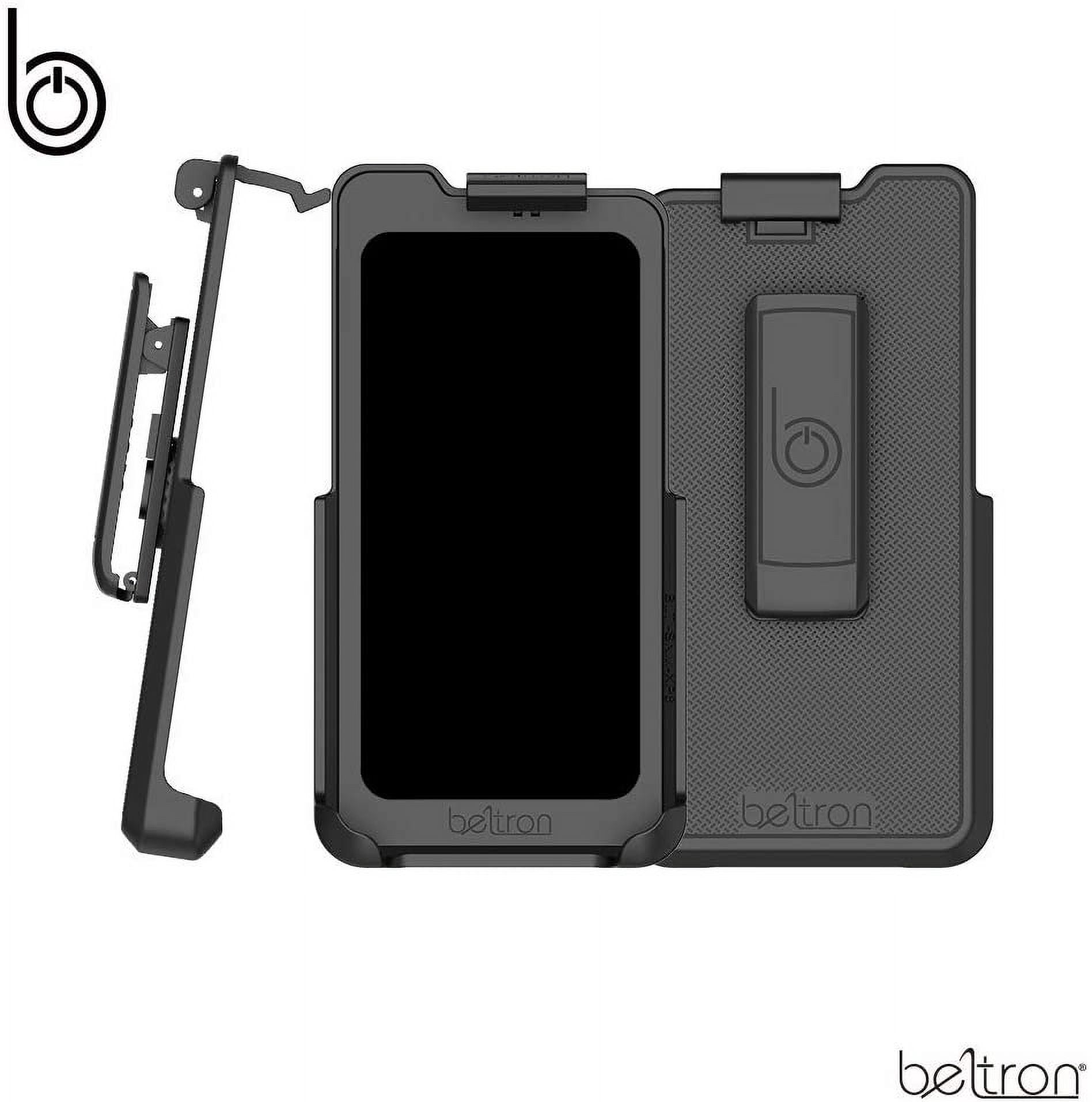 BELTRON Heavy Duty Belt Clip Holster for Sonim XP8 AT&T FirstNet Sprint Verizon XP8800 with Quick Release Latch & Durable Rotating Belt Clip Industrial Strength Supports 2.25" Duty Belt