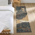 thumbnail image 3 of Yayeee Hallway Runner Rug 2'x6' Non Slip Machine Washable with Rubber Backing, Forest Pattern, 3 of 8