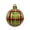 F, variant on Inflatable Christmas Ball, Giant Inflatable Ball With Striped Bands And Snowflake For Christmas Decorations On A Porch Eave A Front Lawn And A Tree