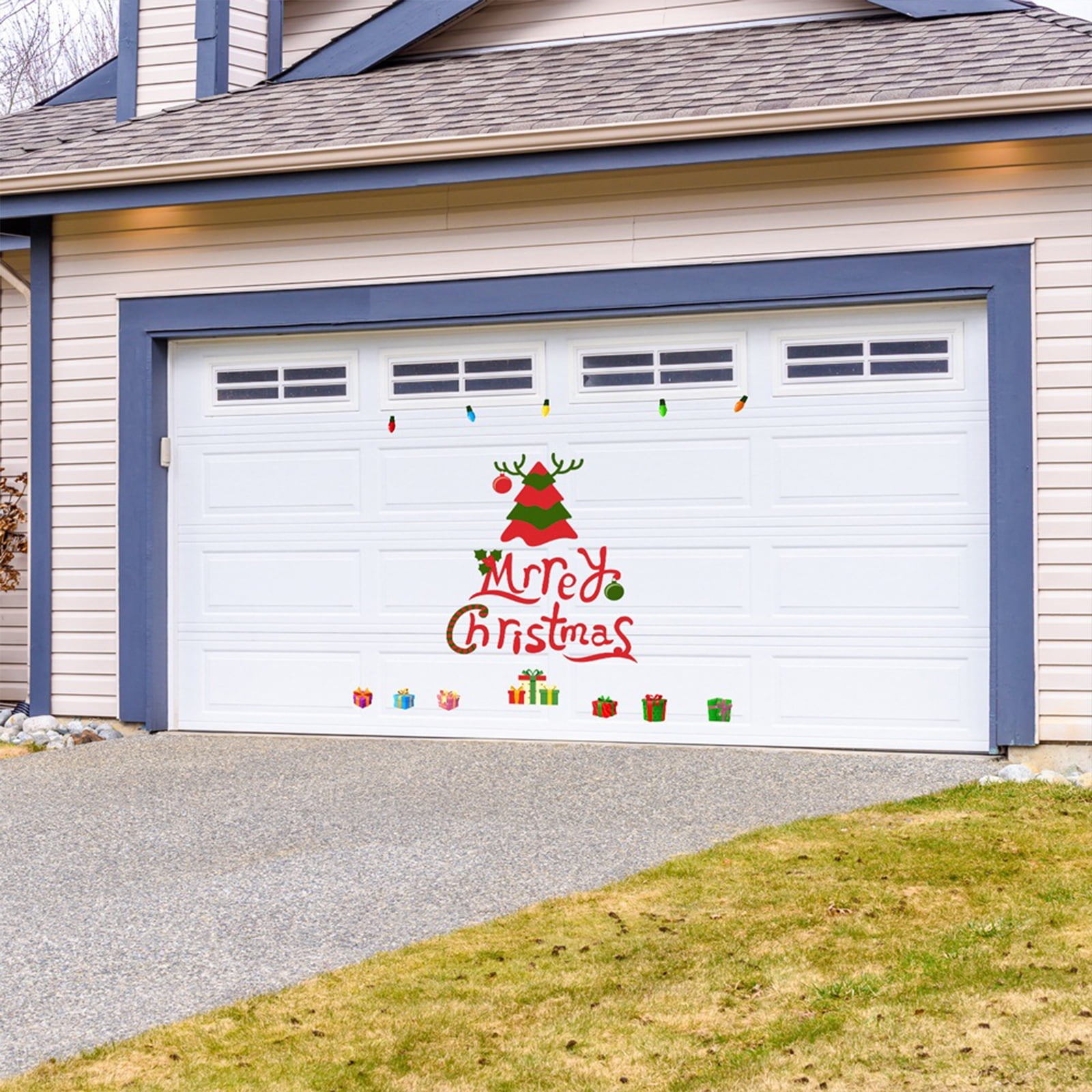 DIY Christmas Snowman Decoration Outdoor Garage Door Decorations For Home  Christmas Holiday DIY Snowman Christmas Decor 