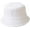 White, variant on CoCopeaunts Summer Bucket Hat for Women Spring Summer Outdoor Sunscreen Bucket Caps Simple Solid Color Men Fisherman Hat