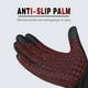 Cycling Gloves Touchscreen Waterproof Fleece Thermal Sports Gloves for Hiking Skiing - image 4 of 7