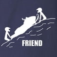 thumbnail image 3 of CafePress - Friend / Best Friend Long Sleeve T Shirt - Long Sleeve Dark T-Shirt, 3 of 4