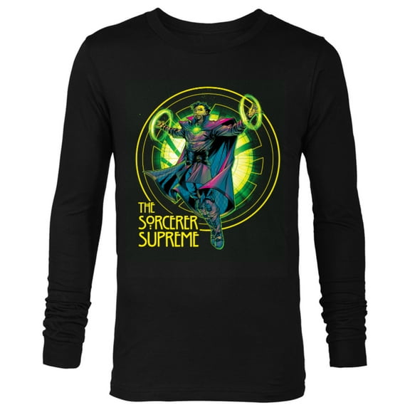 Marvel Doctor Strange The Sorcerer Supreme - Long Sleeve T-Shirt for Men - Customized-Black