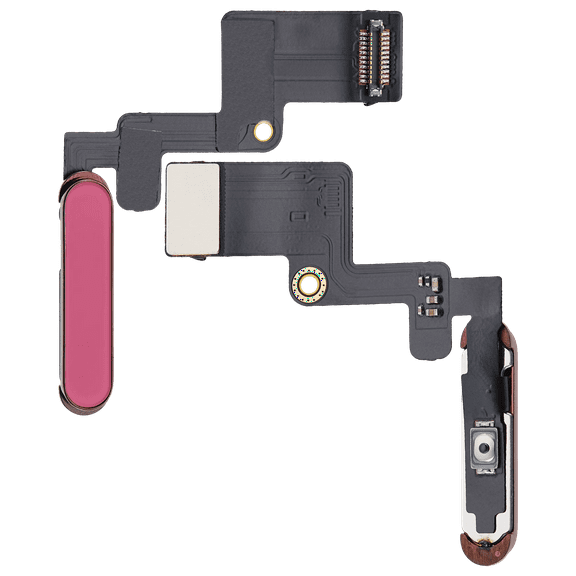 Replacement Power Button Flex Compatible For iPad 10 (2022) (Aftermarket Plus) (Pink)