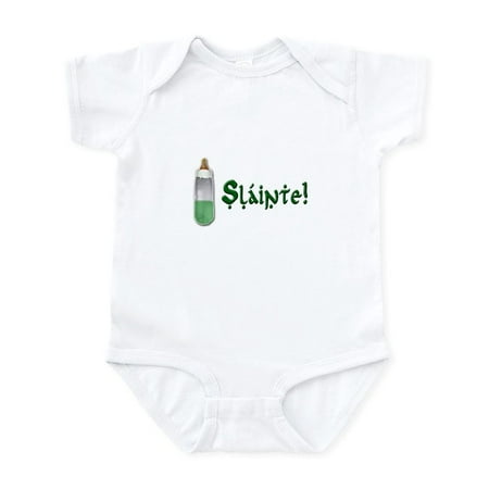 

CafePress - Slainte! Baby Infant Bodysuit - Baby Light Bodysuit Size Newborn - 24 Months