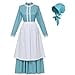 thumbnail image 3 of GRACEART Pioneer Woman Costume Robe de Prairie Coloniale pour Femmes 100 % Coton, 3 of 4