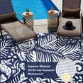 thumbnail image 3 of HUGEAR Outdoor Plastic Rugs on Sale Clearance 5'x8' Area Rugs Waterproof Patio Rugs, Camping Rugs, Porch Rugs, RV Rugs for outside, 3 of 5