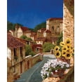 thumbnail image 2 of Archambault, Gilles 12x14 Gold Ornate Wood Framed with Double Matting Museum Art Print Titled - Spring Fever, 2 of 4