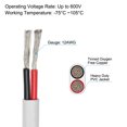 thumbnail image 3 of 2 Core 12AWG Duplex Marine Wire 6 Ft Tinned Copper Insulated Boat Cable with Jacket for Boat Marine Speakers, 3 of 4