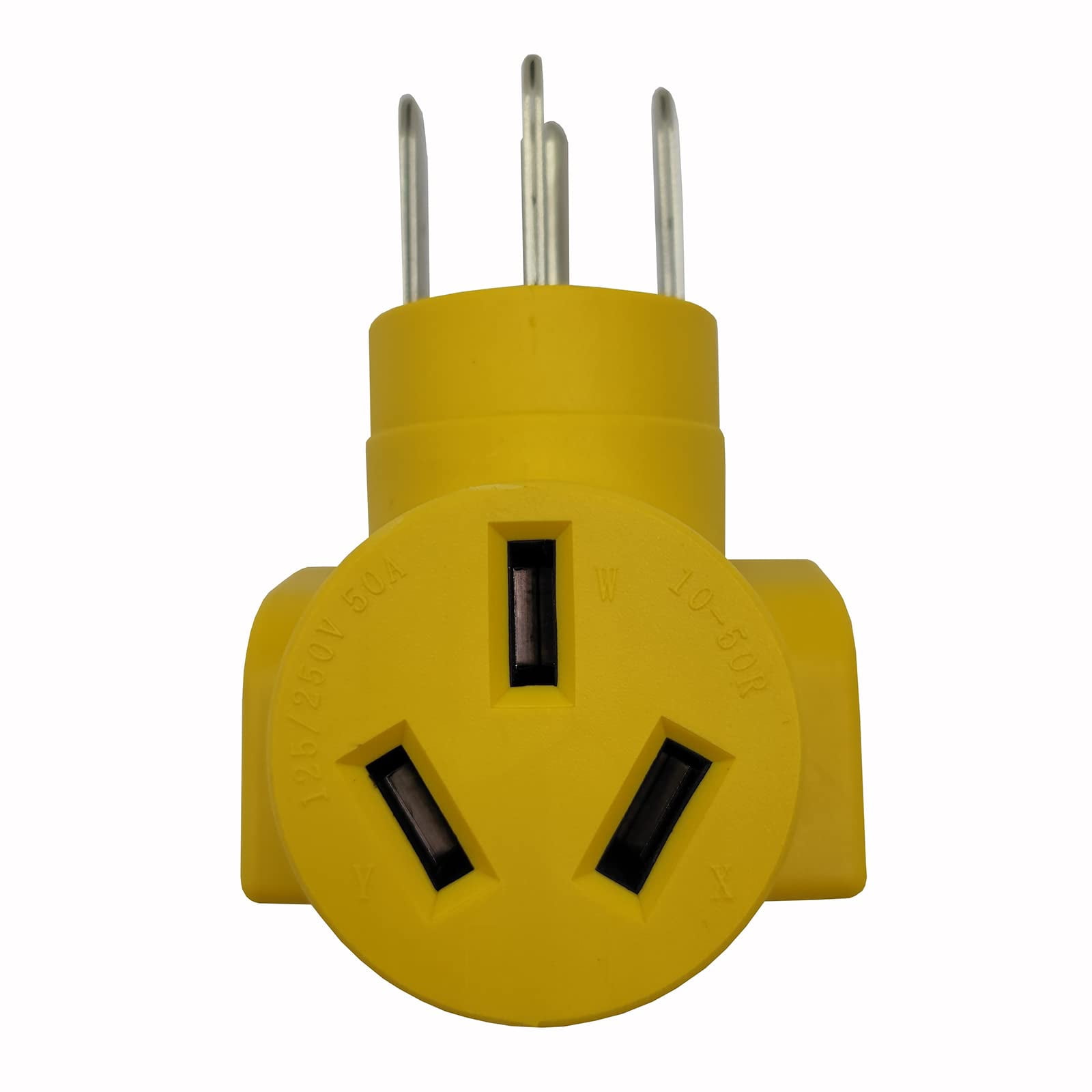 Parkworld 62862, 50A 250V NEMA 14-50P to 10-50R Electrical Plug