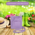 thumbnail image 3 of FRCOLOR  Hairdressing Tool Belt Garden Gardening Organizer Miss Purple, 3 of 8