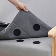 thumbnail image 2 of 10Pcs Double Sided Sticky Tape Adhesive Sticker Rug Mat Carpet Gripper Pad, 2 of 5