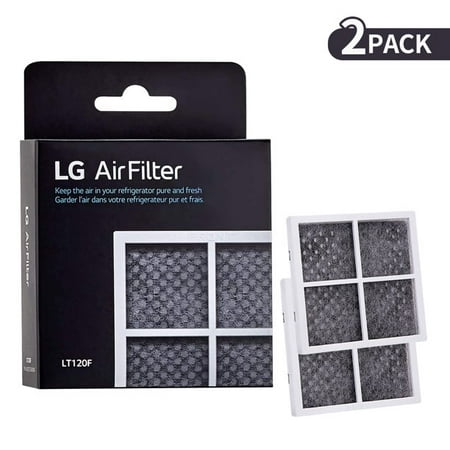 

2 Pack 6 Month Replacement Refrigerator Air Filter LT120F fits Kenmore 9918 Part # ADQ73334008 & ADQ73214404 White