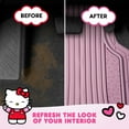 thumbnail image 6 of Hello Kitty 4pc Car Mats for Cars, Trucks, SUVs - Pink Rubber Floor Mats for Women & Men, Heavy Duty Non-Slip Front & Rear Mats, Cute Hello Kitty Car Accessories, Pink/Pink, 6 of 10