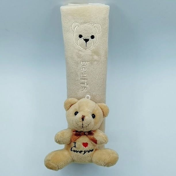 Almohadilla para el hombro del cinturón de seguridad, 23 cm, cojín para el cinturón de seguridad del automóvil, protector del cinturón de seguridad, acabado de lujo