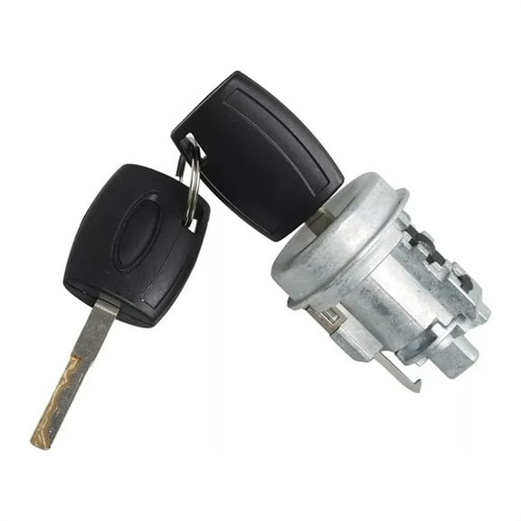 Ignition Switch Lock Cylinder 2 Key Shells Be8Z11582B For Ford Fiesta 2011-2019