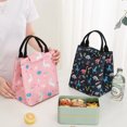 thumbnail image 4 of Bolsa de almuerzo para mujeres y niñas, lonchera aislada, bolsa de mano reutilizable para trabajo, oficina, picnic, 4 of 5