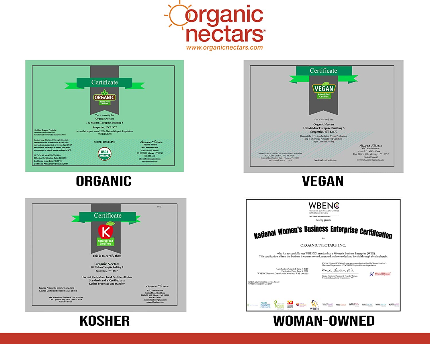 Organic Nectars Dark Agave Syrup 46 oz