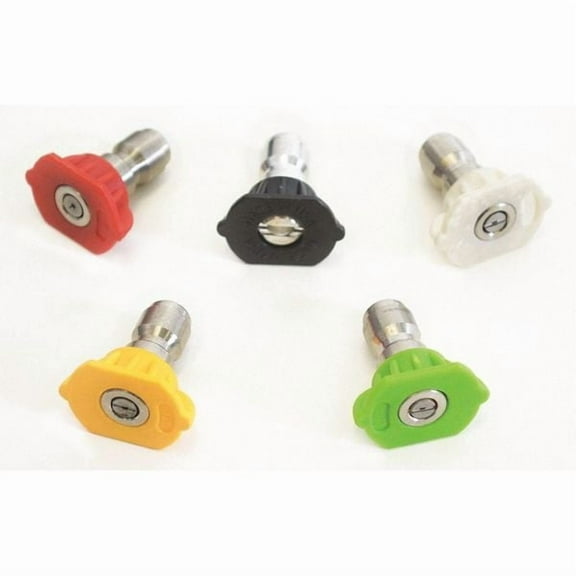 Simpson Spray Tips,0/15/25/40 Deg. Soap,4.0 80158