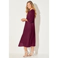 thumbnail image 3 of Catherines Women's Plus Size Petite Midnight Dazzle Flyaway Dress, 3 of 6