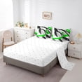 thumbnail image 3 of YST Brush Strokes Oil Painting 7-Piece Gradient Abstract Comforter Set, Queen, 3 of 4