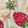 thumbnail image 2 of Coolnut Strawberry Pattern 60" Round Tablecloth with Zipper Umbrella Hole, Washable Spillproof Table Cloth Decorative for Picnic,Camping,Indoor and Outdoor, 2 of 7