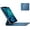Pacific Blue, variant on typecase Keyboard Case for iPad Air 13 (M3 2025 / M2 2024), iPad Pro 12.9 inch(6th/5th/4th/3rd Gen) - Wireless with Trackpad, Thin & Backlit, Slim Rugged Folio (Black)