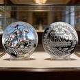 thumbnail image 2 of HuiXinOu Metal Collectible Decorative Items Historical Theme Keepsake Gifts For Male Collectors And History Enthusiasts Home Display, 2 of 5