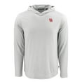 thumbnail image 2 of Men's Cutter & Buck Gray Houston Cougars Coastline Epic Comfort Eco Recycled Long Sleeve Hoodie T-Shirt, 2 of 3