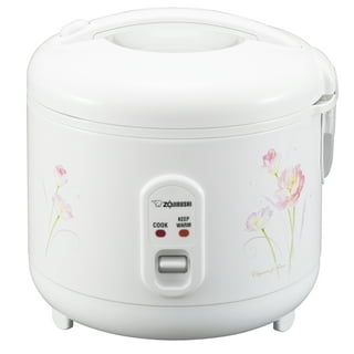 Zojirushi NS-ZCC10 Neuro Fuzzy Cooker, 5.5-Cup uncooked rice / 1L, White