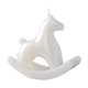 thumbnail image 2 of Vela perfumada de Año Nuevo | Adorno de caballo de cera de soja | Vela decorativa blanca para centro de mesa | Regalo para familiares, amigos y recuerdos de fiesta, 2 of 7