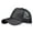 Black, variant on Women Girls Summer Baseball Cap Hat Sun Shade Sports Mesh Cap Baseball Cap