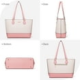 thumbnail image 4 of Bagsure Women Handbags Fashion Tote Shoulder Bags Casual Crossbody Bags for Women Satchel Purse Set 4pcs, 4 of 8