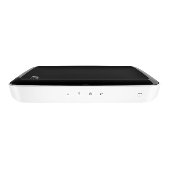 WD My Net N750 - Wireless router 4-port switch - 1GbE Dual Band