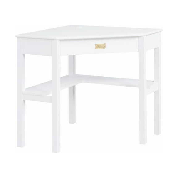 Linon Home Decor  30 x 29 x 29 in. Peggy Corner Desk, White