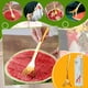 thumbnail image 4 of ¡Oferta del Día!, Cortador de sandía 2 en 1, tenedor para sandía, artefacto para cortar sandía de verano, tenedores para frutas de acero inoxidable, cuchillo para fiestas familiares, camping, 4 of 9