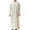 Beige, variant on QUINDOS Mens Shirts Mens Fall And Winter Fashion Casual Muslim Robe Arab Middle Robe Long Style Long Sleeve Embroidered St ing Neck Pocket Long Robe Loose Fit Leisure T-shirts