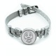 thumbnail image 1 of Gesto de corazón negro patron de  Pulsera pulsera pulsera de cristal amor pulsera ajustable, 1 of 2