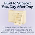 thumbnail image 3 of SafeStep Changing Table with Right Stairs - Durable Wood Changing Table for Childcare, 3 of 9