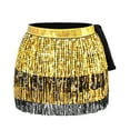 thumbnail image 3 of Women Dresses 。Sequin Skirts For Women Sparkle Skort Glittery Skirts Light Up Skirt 。, 3 of 3