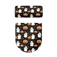 thumbnail image 5 of HELLHERO Halloween Pattern Comfortable and Practical Toilet Seat Covers Set Elastic Edge Elastic Fabric, Stretch, Fits All Toilet Shapes U-Shaped, 5 of 8
