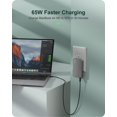 thumbnail image 3 of Cargador KWRNVO Plano USB de pared 65W GaN 3 puertos MacBook Pro/Air, 3 of 8