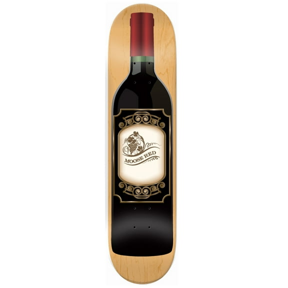 Moose Skateboard Deck Canadian Maple Vino 7.75"