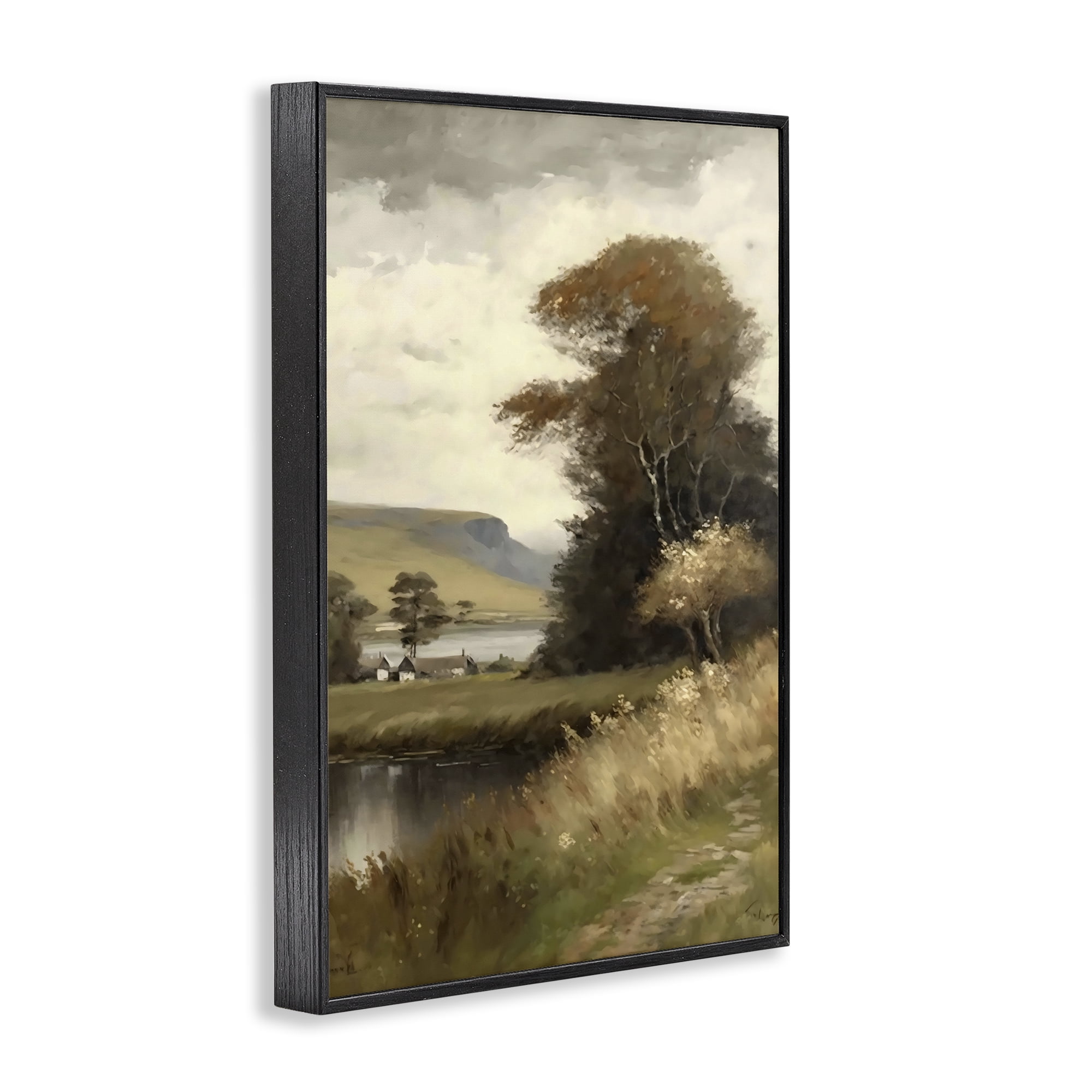 Stupell Industries House By The Water Retreat Black Framed Giclee Art, design by Creative Studio