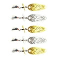 thumbnail image 2 of 5 moscas para pesca con mosca, ideales para viajes, para lubina, perca, pez luna. 5g Lentejuelas 55x12.7mm, 2 of 9