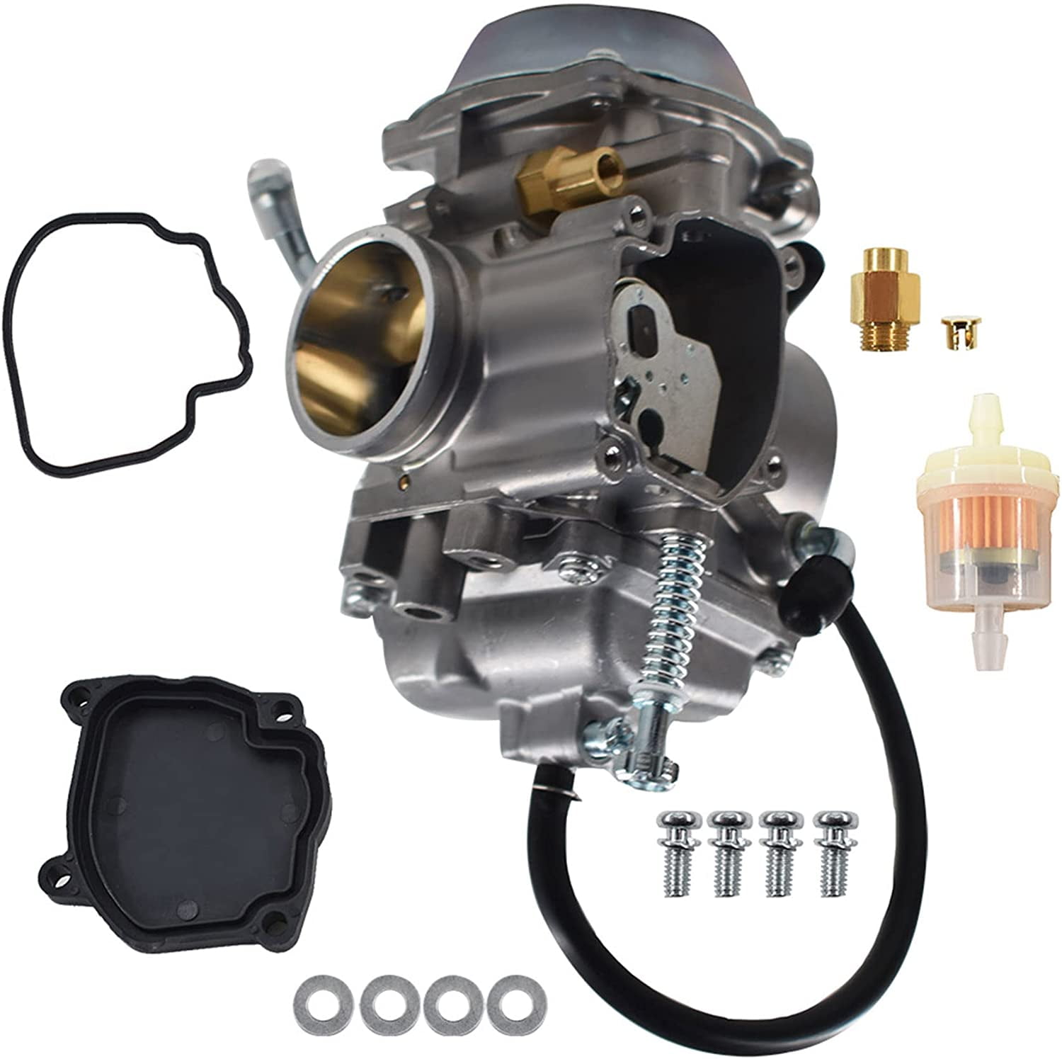 Suzuki 250 Carb Solid Carburetor Replacement For Suzuki Quadrunner 250 LTF250 (1990-1999 Models) - Complete Carb Kit ATV Carburetor - Foto 5